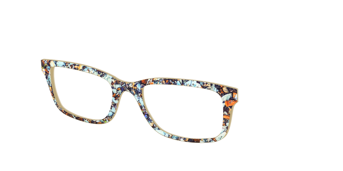 The Seashell Tortoise with Holographic Glitter