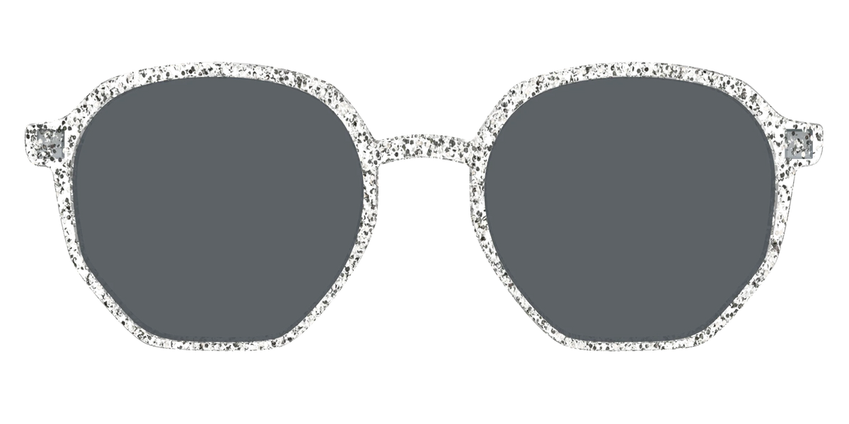 The Polarized Silver Sparkle Sun Top