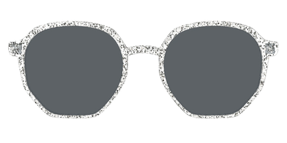 The Polarized Silver Sparkle Sun Top