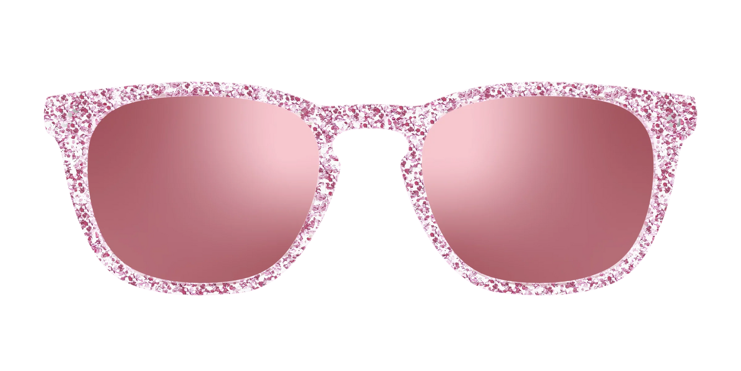 The Polarized Rose Gold Sparkle Sun Top
