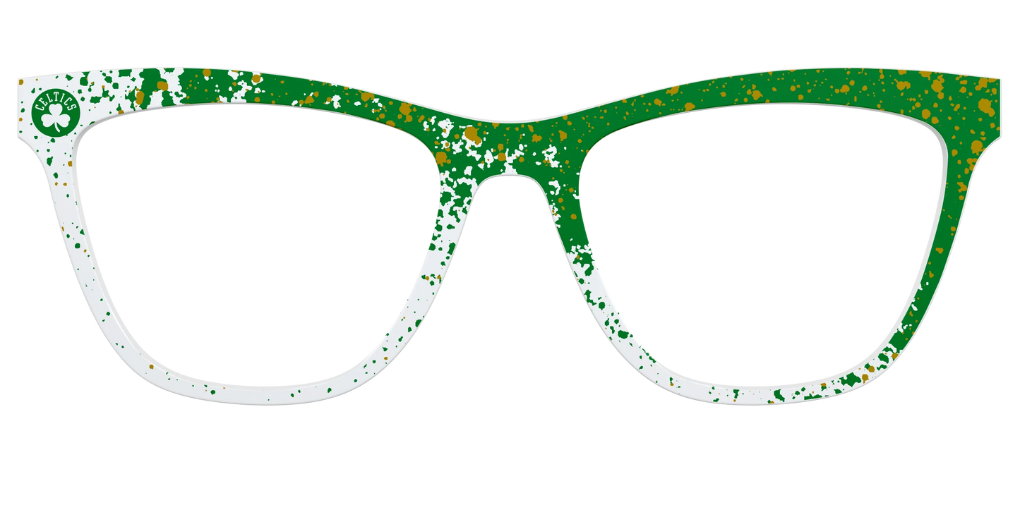Celtics Splatter