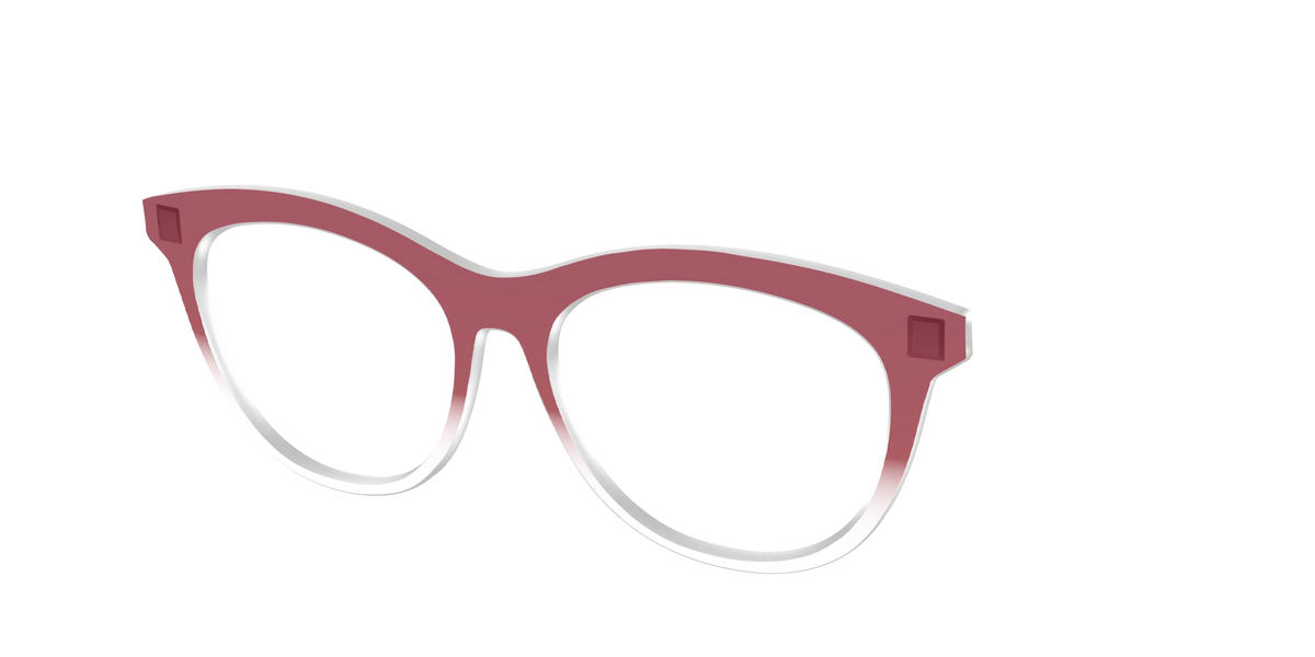 The Burgundy Gradient Crystal