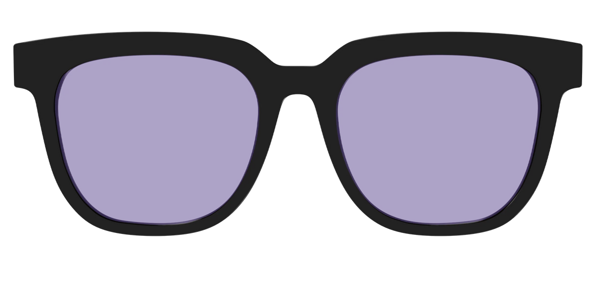 The Black With Celestial Purple Lens