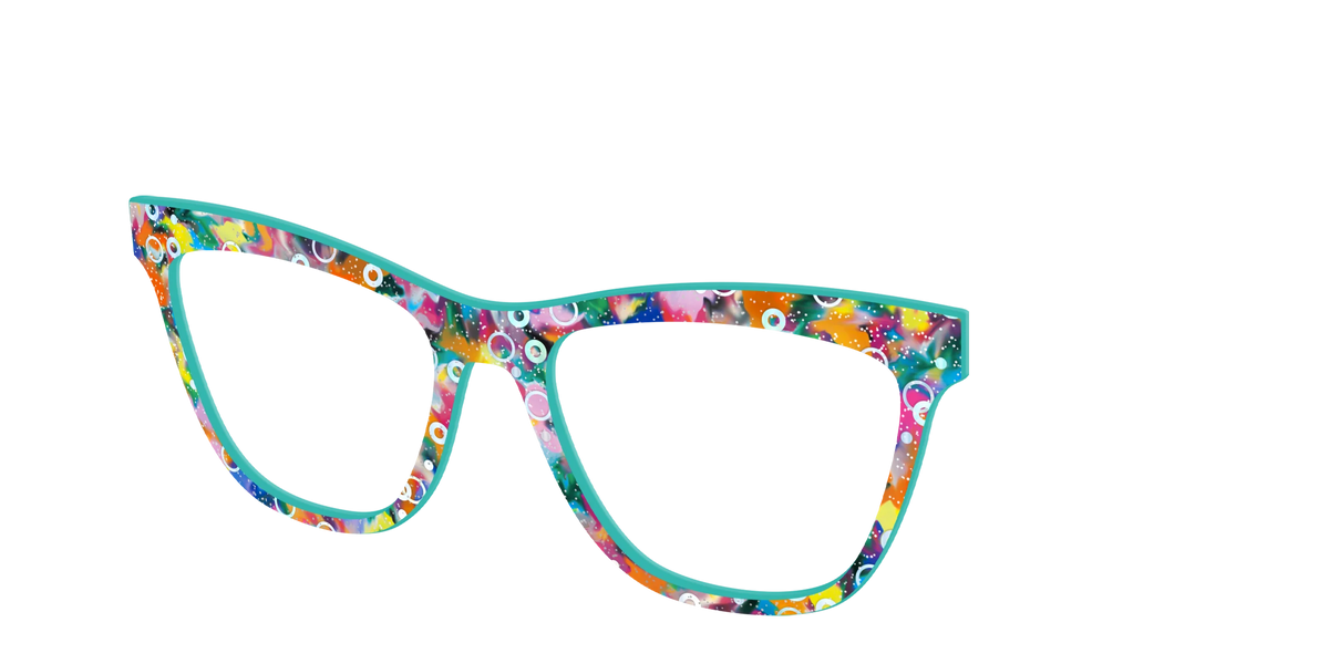 The Imaginative Tortoise with Bubble Glitter