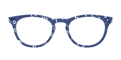 The Denim Heart Glitter Crystal