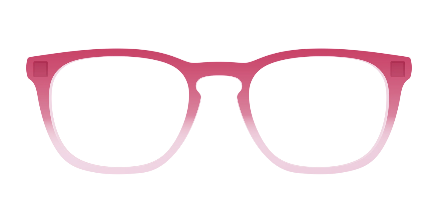 The Flamingo to Blush Gradient Crystal