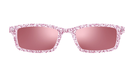 The Polarized Rose Gold Sparkle Sun Top