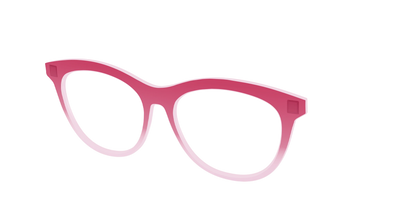 The Flamingo to Blush Gradient Crystal
