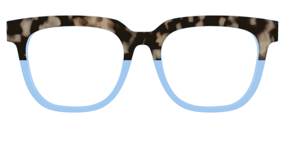 The Denim Tortoise Crystal Split