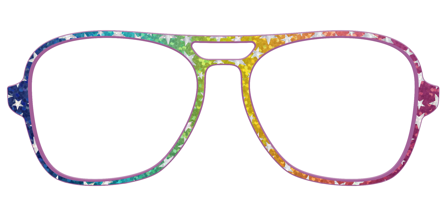 The Iridescent Rainbow Stars