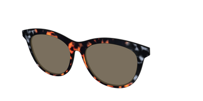 The Polarized Gray & Amber Tortoise Sun Top
