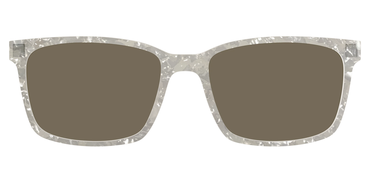 The Polarized White Quartz Pearl Sun Top