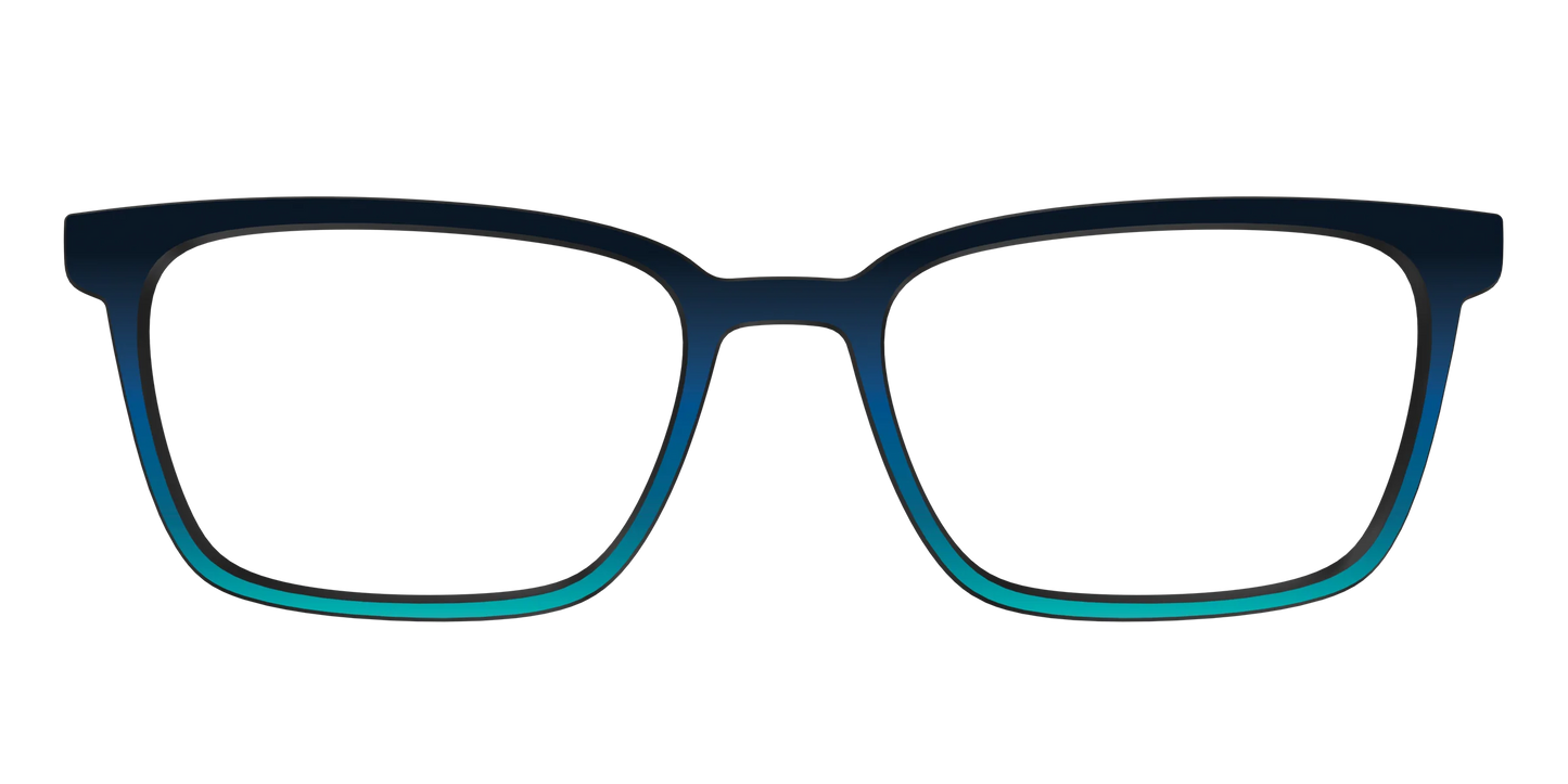 The Royal Blue to Seafoam Gradient