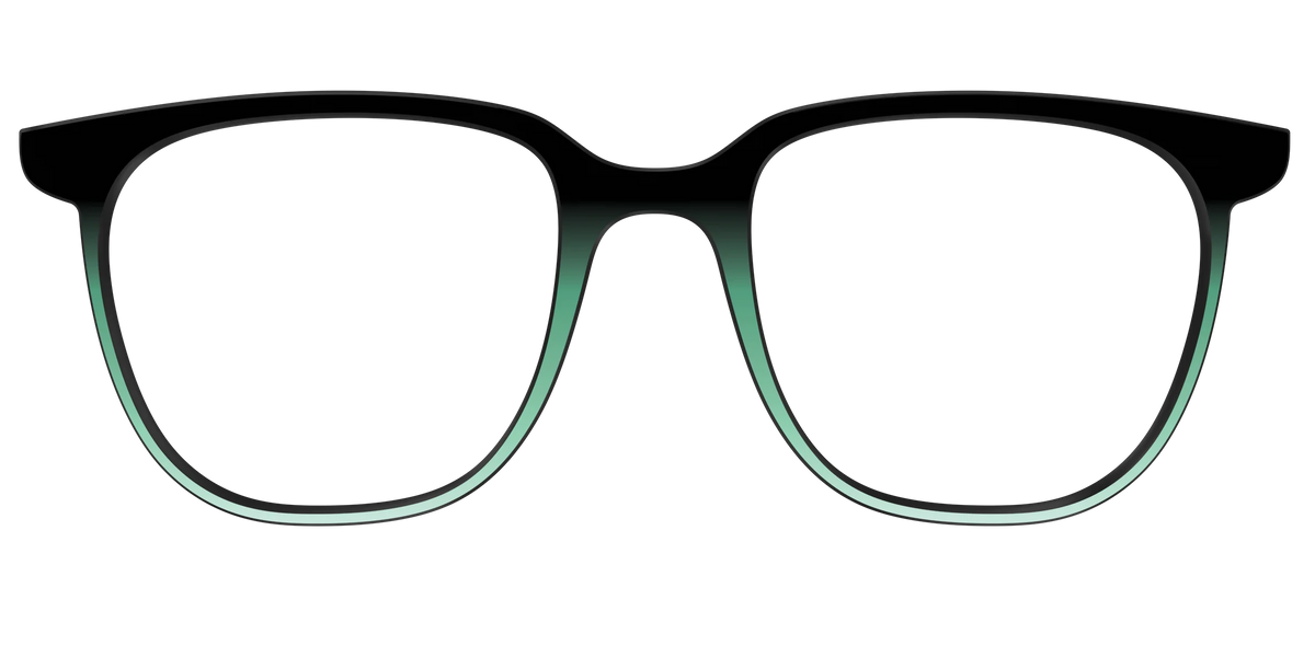 The Black to Spearmint Gradient