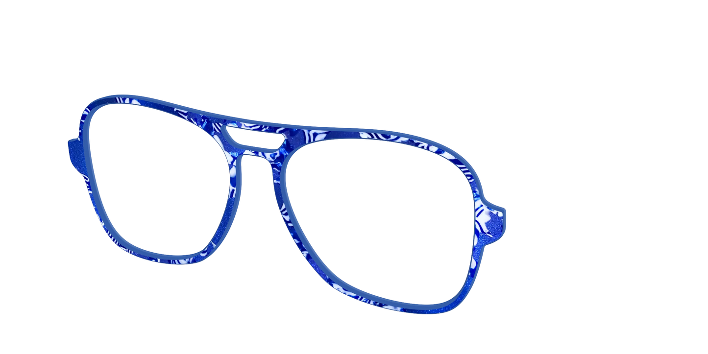 The Navy Shimmer Mosaic