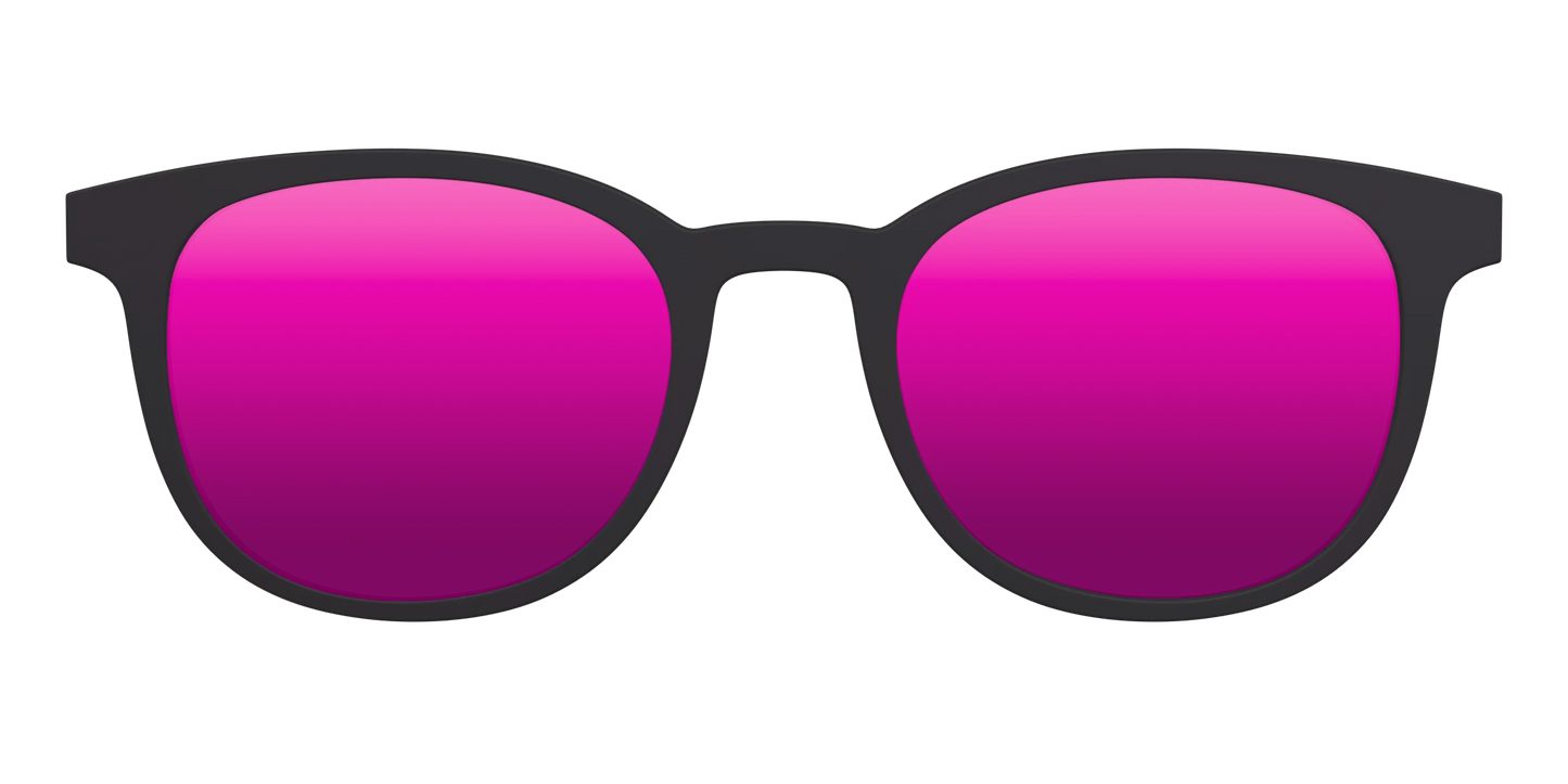 The Polarized Pink Reflective Sun Top