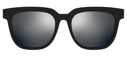 The Polarized Silver Reflective Sun Top