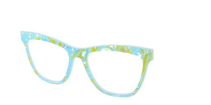 The Blue Lemonade Pearl Marble