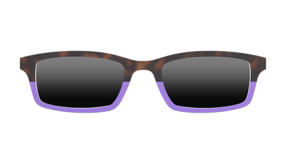 The Polarized Purple Tortoise Sun Top