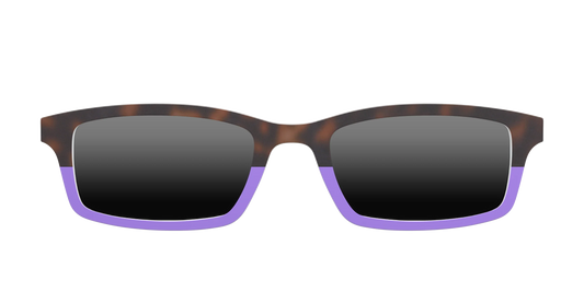 The Polarized Purple Tortoise Sun Top