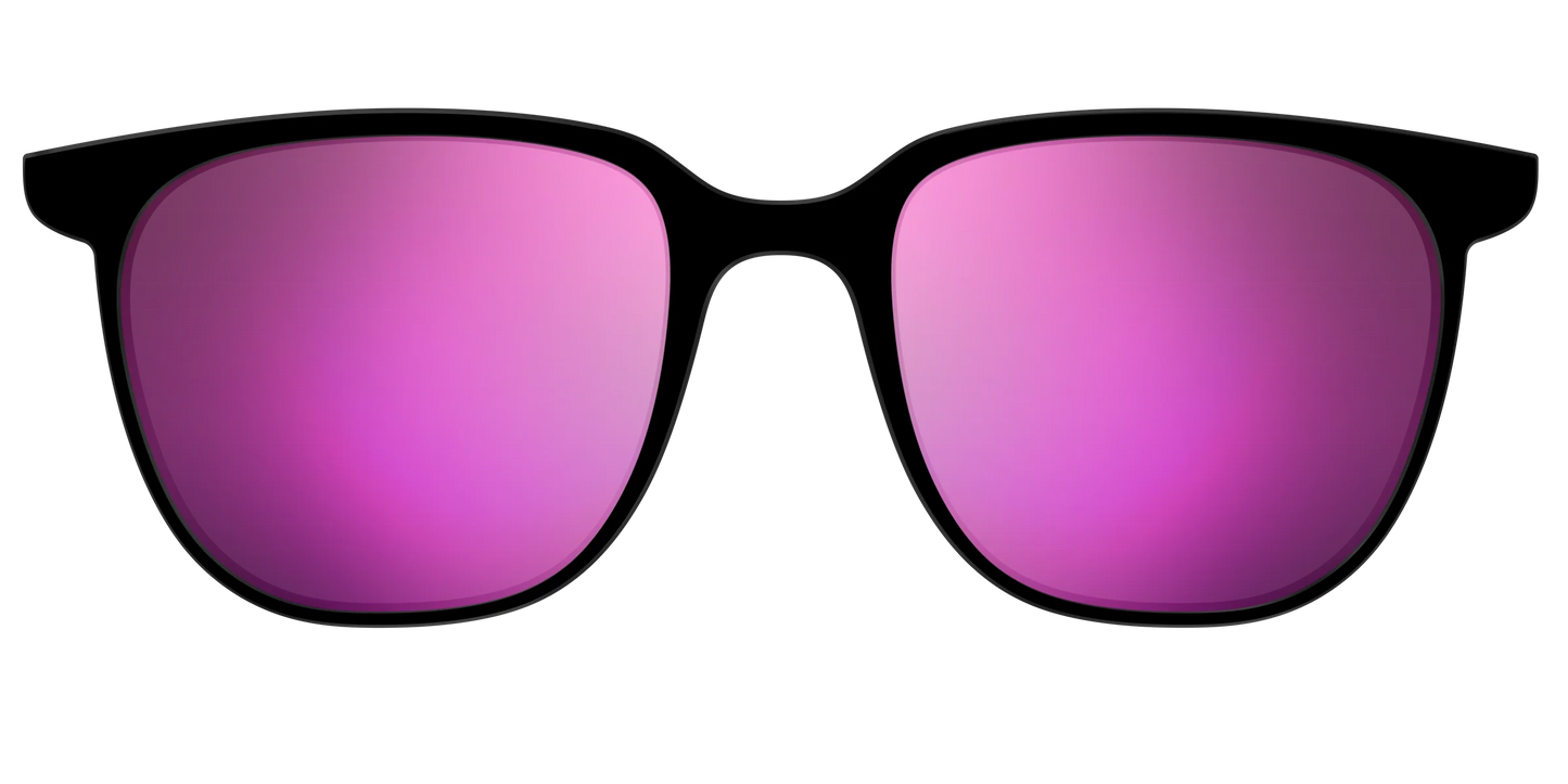 The Polarized Pink Reflective Sun Top