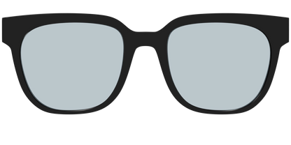 The Black With Slate Blue Lens