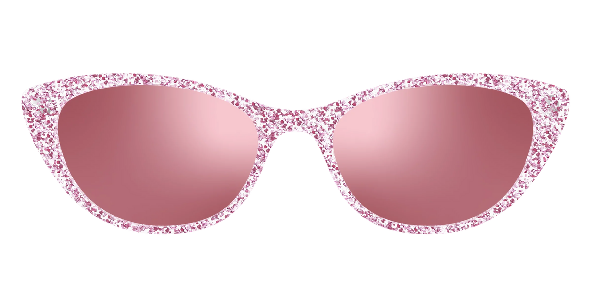 The Polarized Rose Gold Sparkle Sun Top