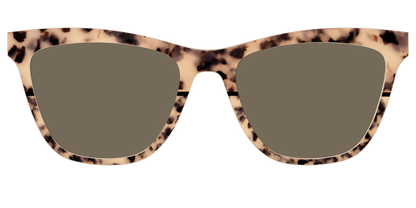 The Polarized Bisque Tortoise Split Sun Top