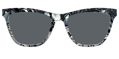 The Polarized Zebra Pearl Split Sun Top