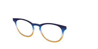 The Royal Blue to Gold Gradient