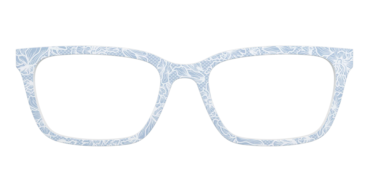 The Something Blue Floral Lace
