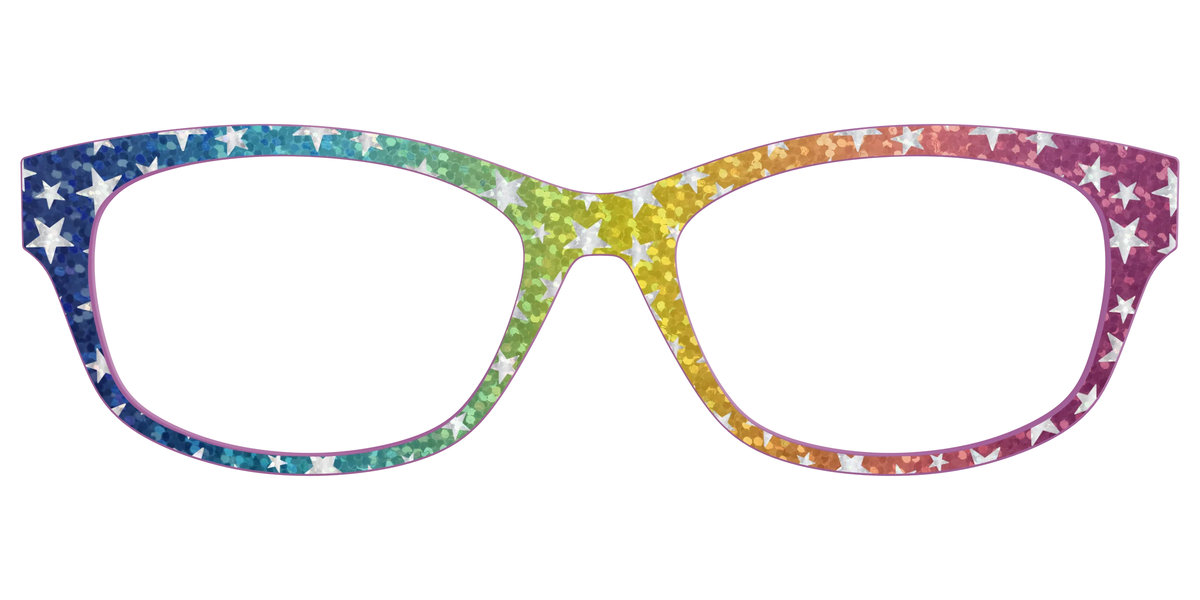 The Iridescent Rainbow Stars