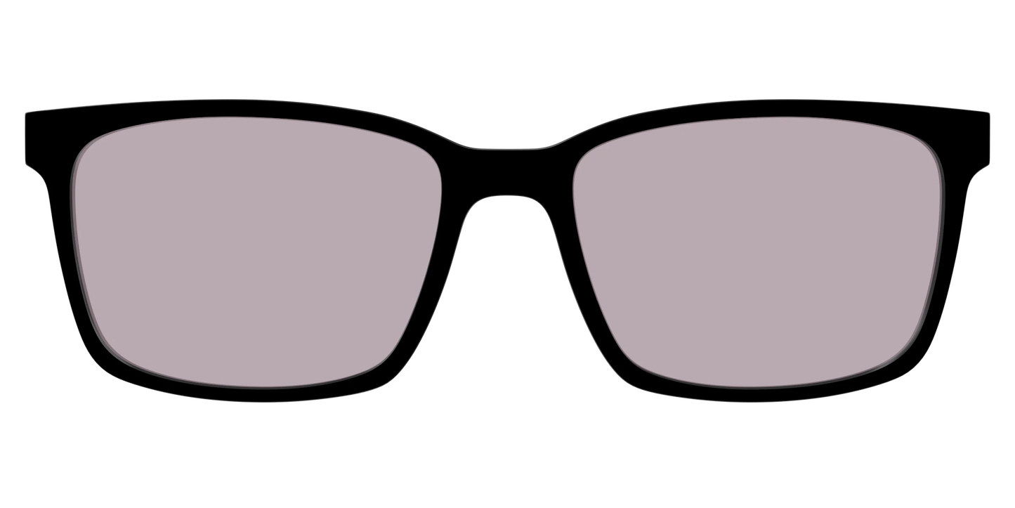 The Black with Gray Gaming Lens
