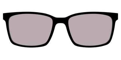 The Black with Gray Gaming Lens