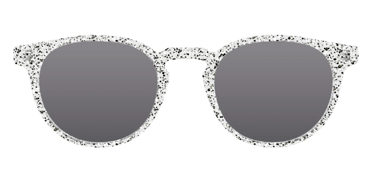 The Polarized Silver Sparkle Sun Top