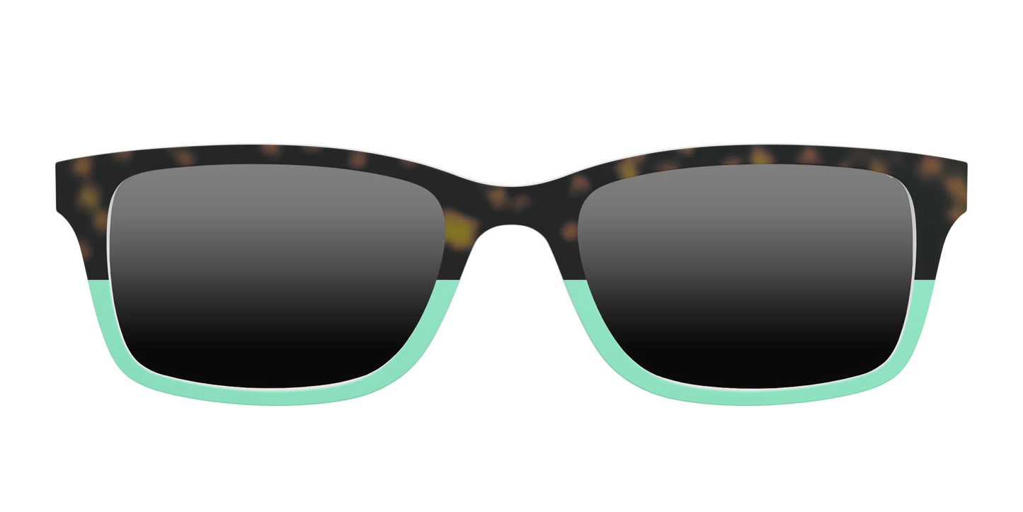 The Polarized Matcha Split Sun Top