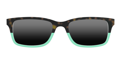 The Polarized Matcha Split Sun Top