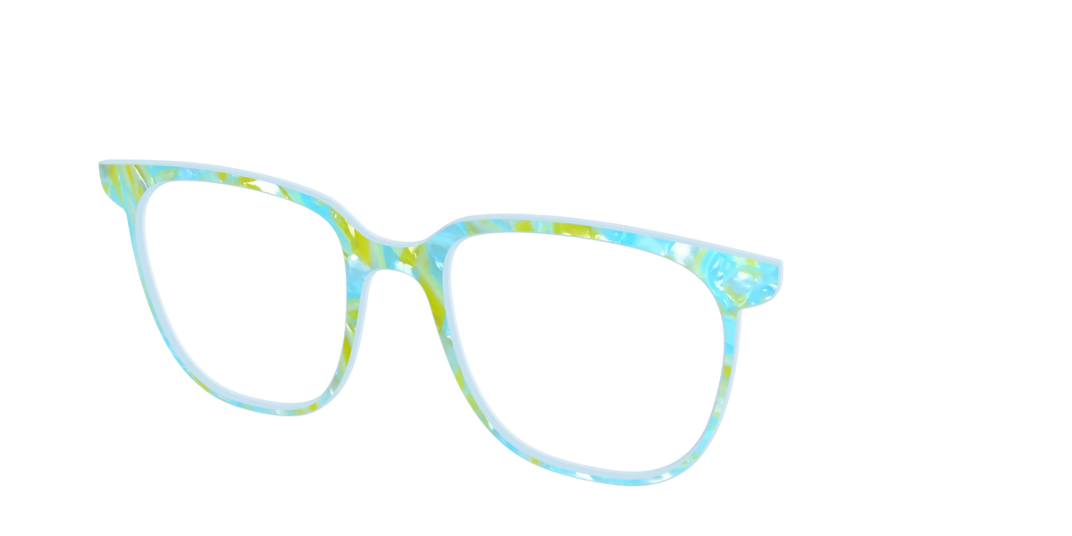 The Blue Lemonade Pearl Marble