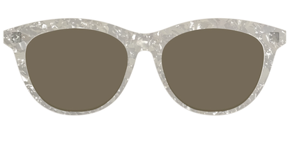 The Polarized White Quartz Pearl Sun Top