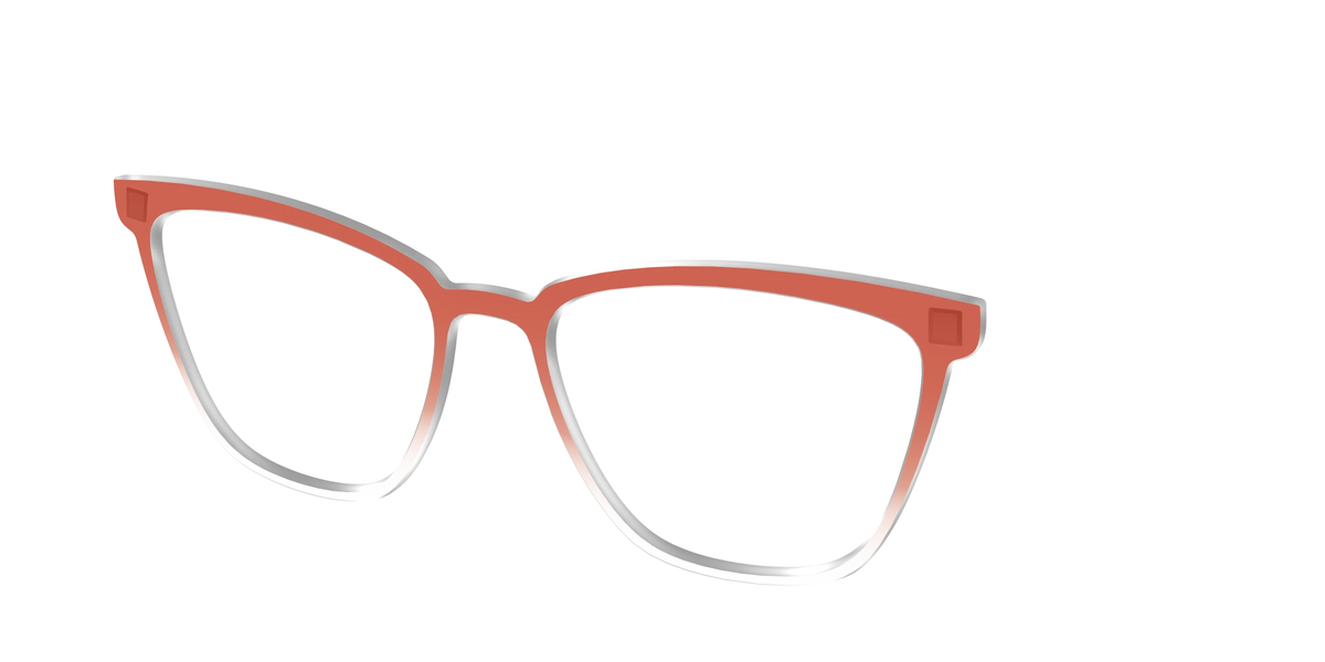 The Burnt Orange Gradient Crystal