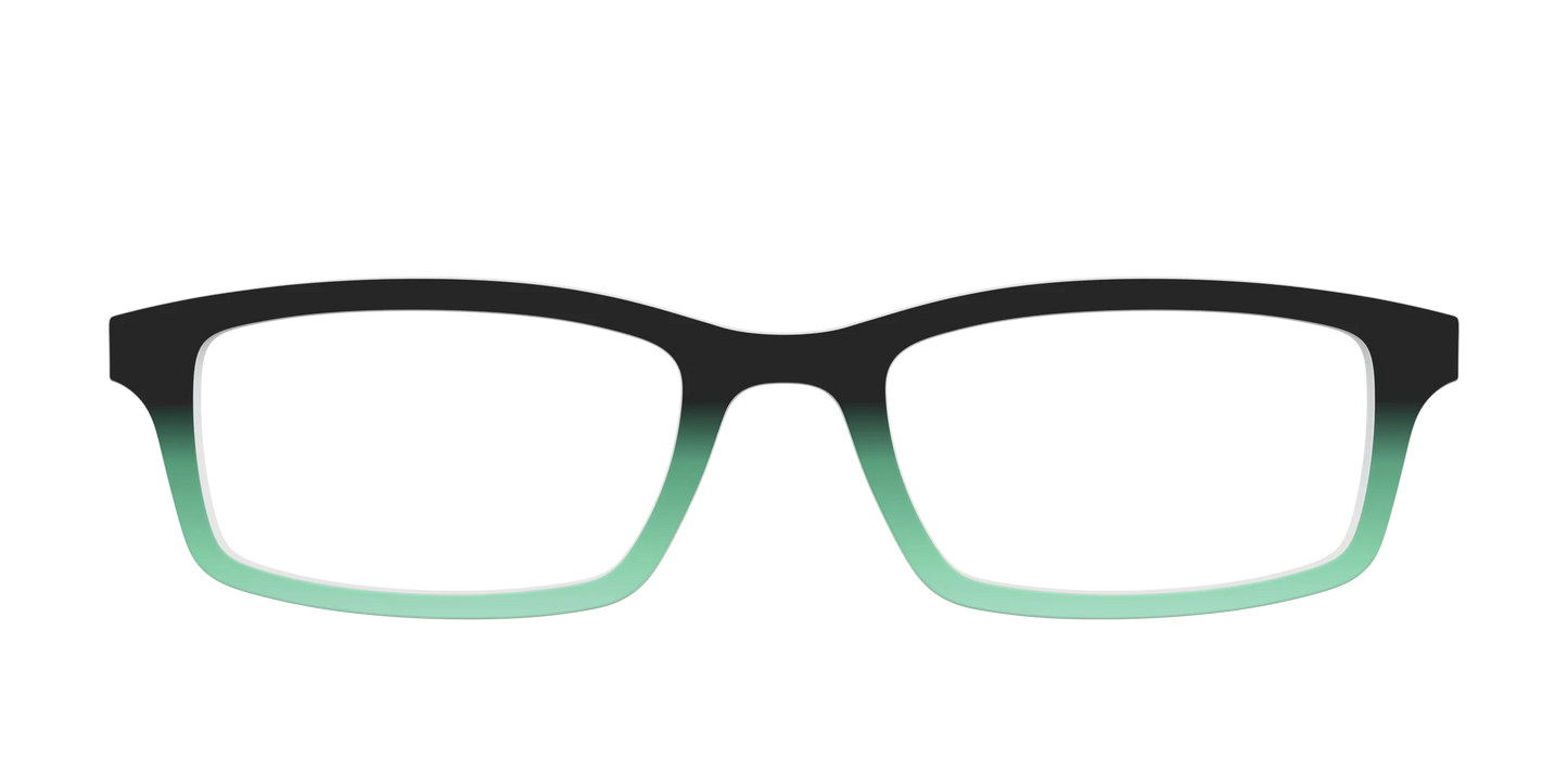 The Black to Spearmint Gradient