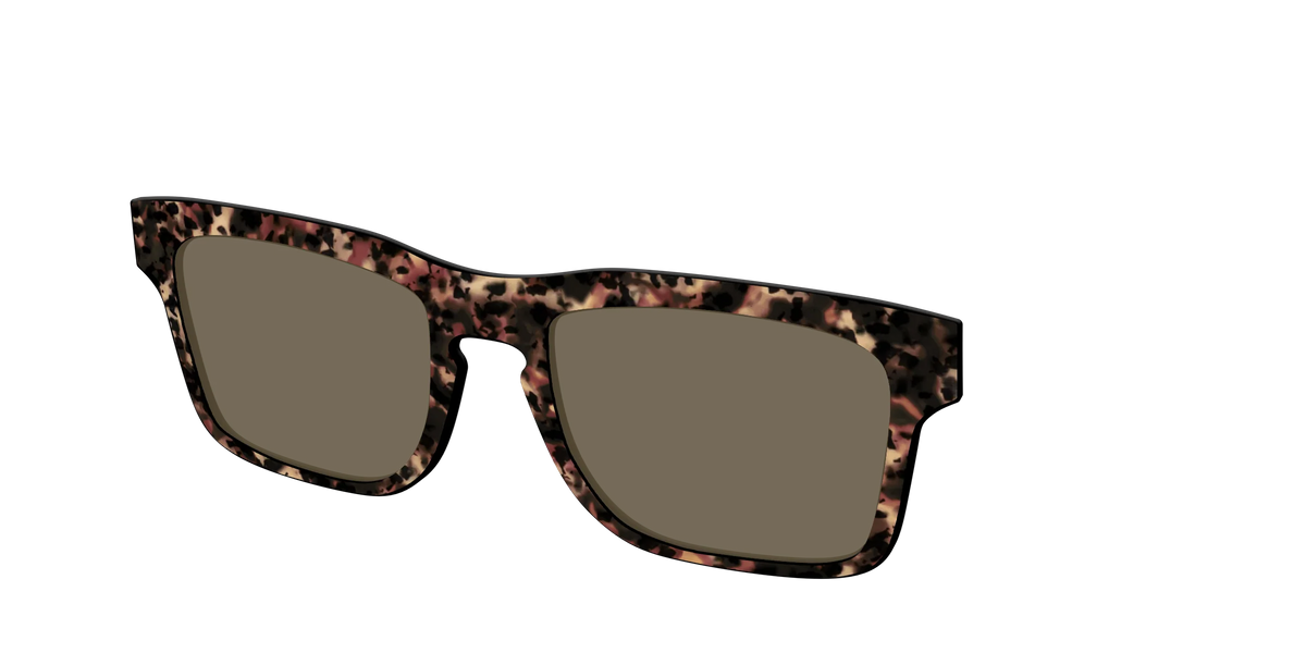 The Polarized Sienna Tortoise Sun Top
