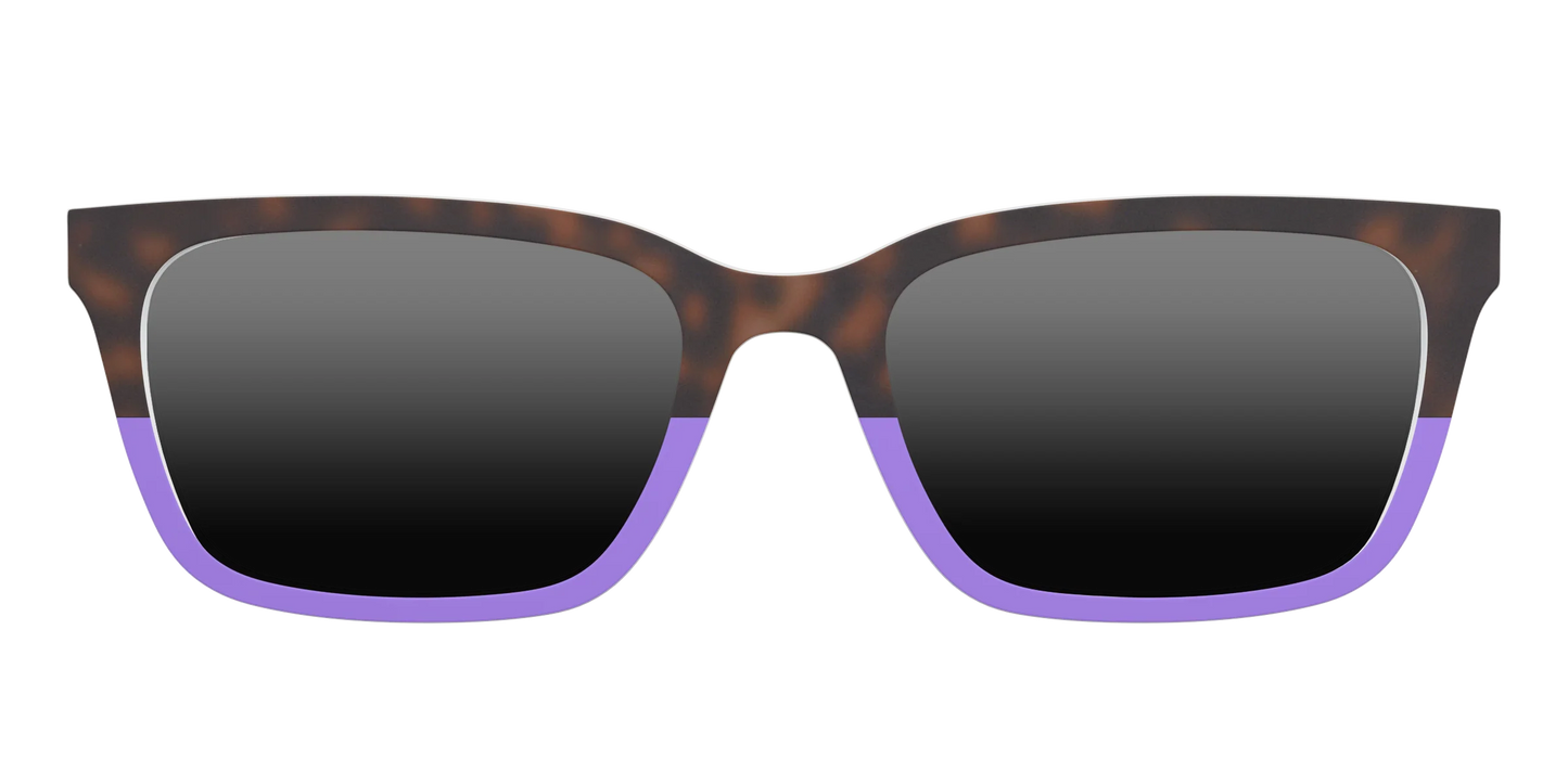The Polarized Purple Tortoise Sun Top