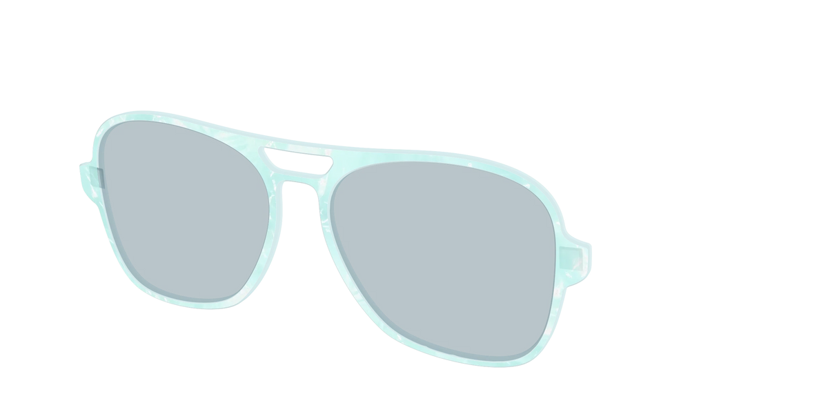 The Oceanic Pearl with Slate Blue Lens
