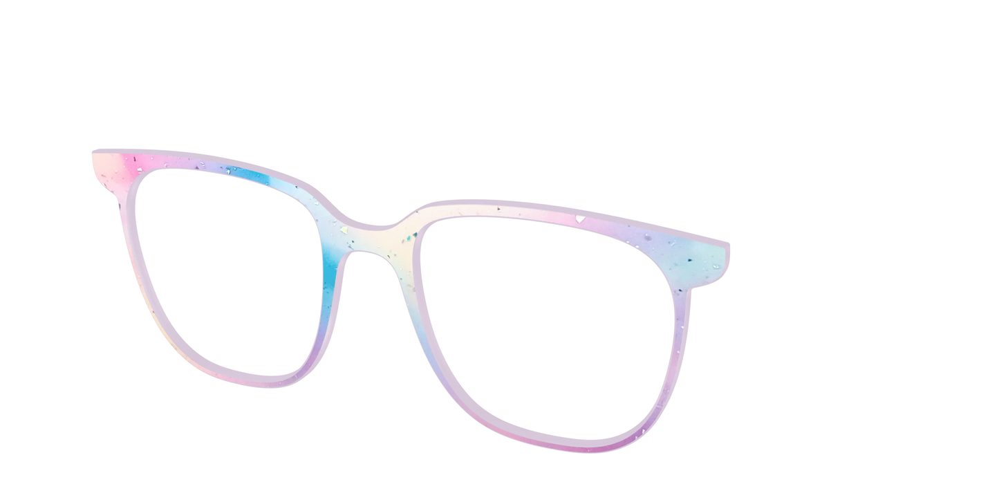 The Dreamy Pastel with Holographic Glitter