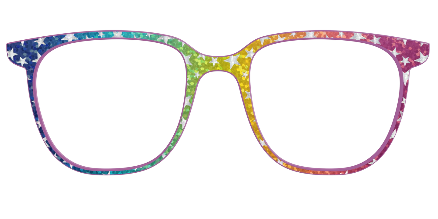 The Iridescent Rainbow Stars