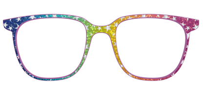 The Iridescent Rainbow Stars