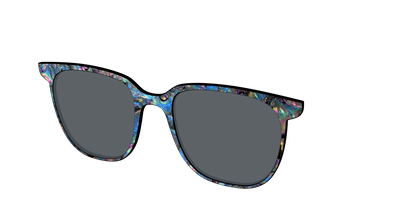 The Polarized Midnight Abalone Sun Top