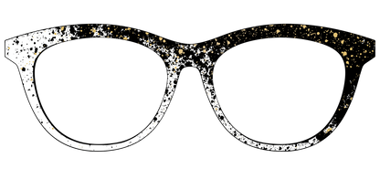 The Black & White Splatter