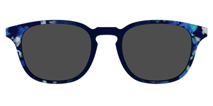 The Polarized Indigo Tortoise Sun Top